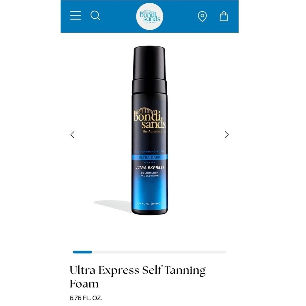 Bondi Sands Ultra Express Self Tanning Foam in Ultra Dark 6.76 fl oz 200ml